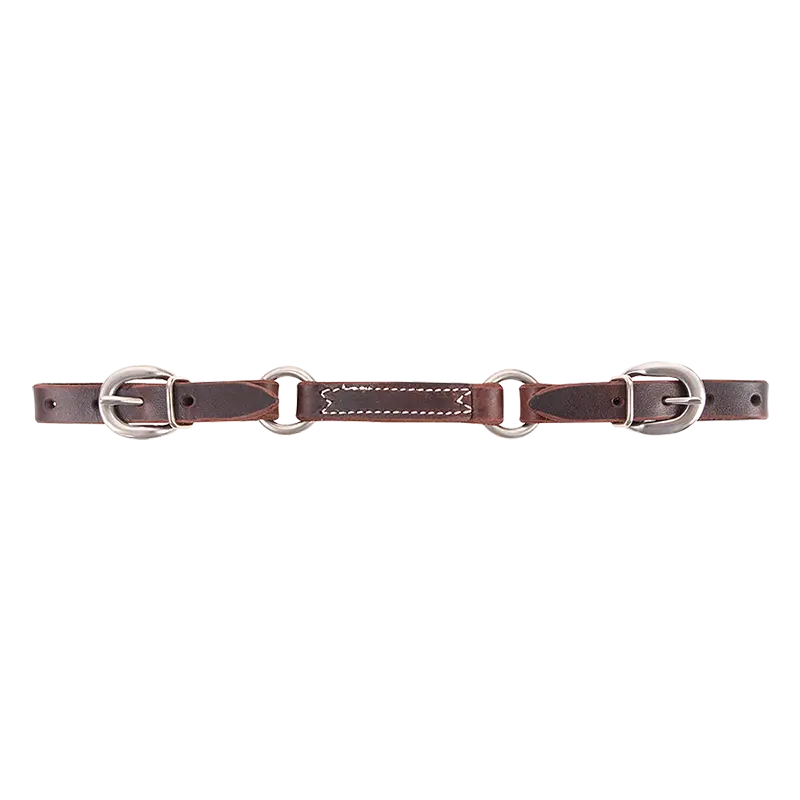 Jim Edwards Specialty Leather Curb Strap 1