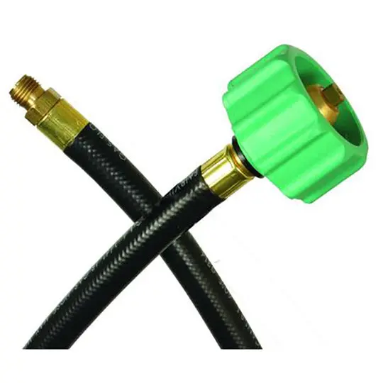 Jr Products 1/4" Rubber Pigtail Propane Hose 1