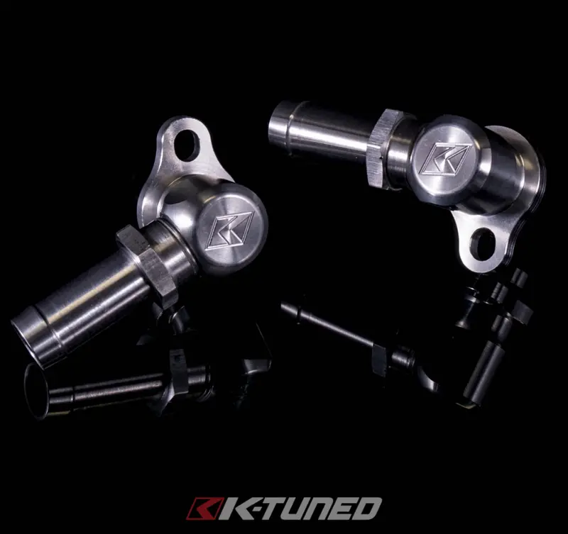 K-Tuned Oil Cooler Fittings (Side And Rear) With Hose End 1