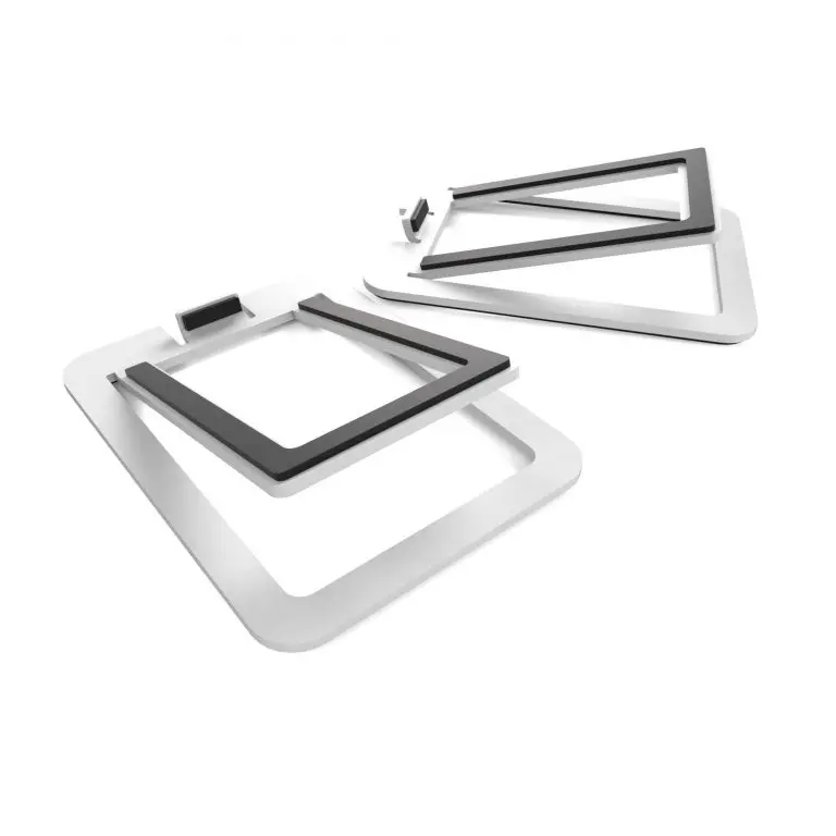 Kanto S2 Desktop Speaker Stands - White - Open Box 1