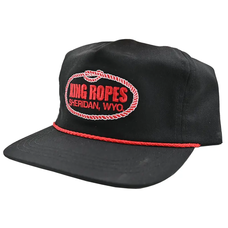 King Ropes Black Golf Cap 1