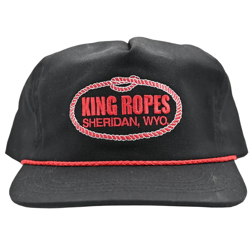 King Ropes Black Golf Cap 2