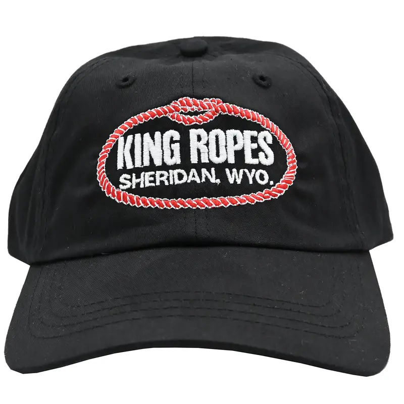 King Ropes Black Low Profile Cap 2