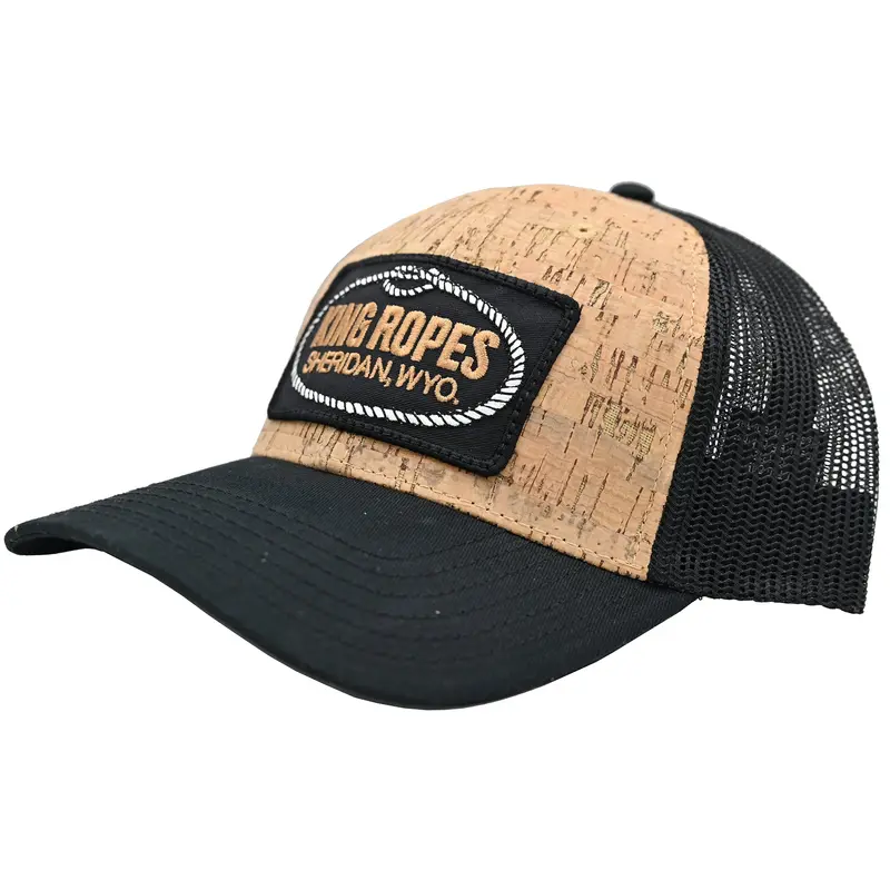 King Ropes Cork And Black Mesh Snapback Cap 1