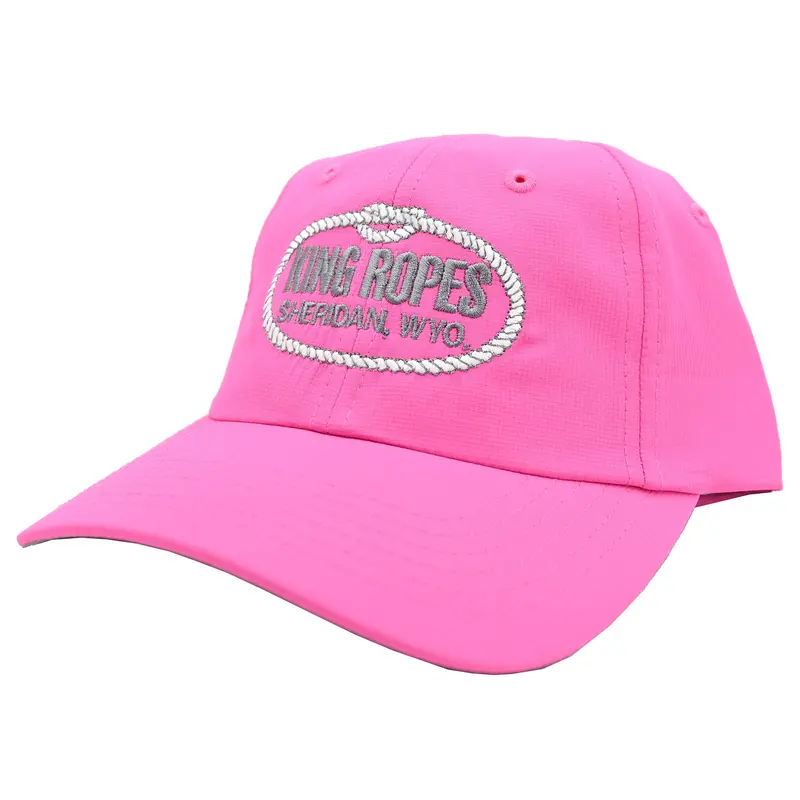 King Ropes Imperial Small Fit Cap- Hot Pink 1