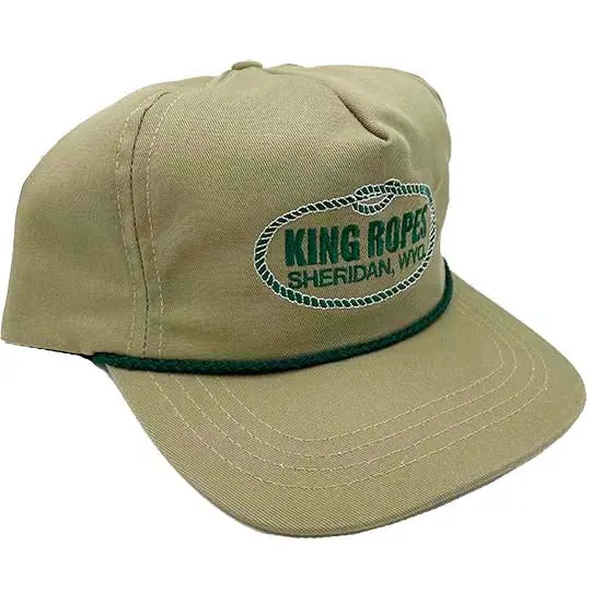 King Ropes Khaki Trucker Style Cap 1