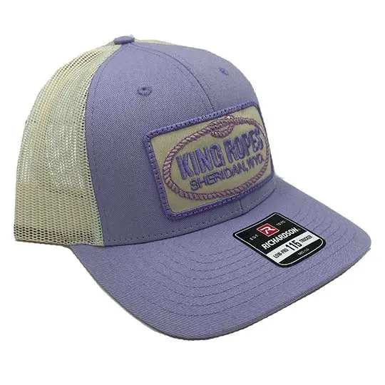 King Ropes Lavender And Ivory Mesh Cap 1