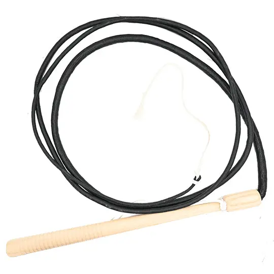 King Ropes Nylon Bull Whip With Wooden Handle 1