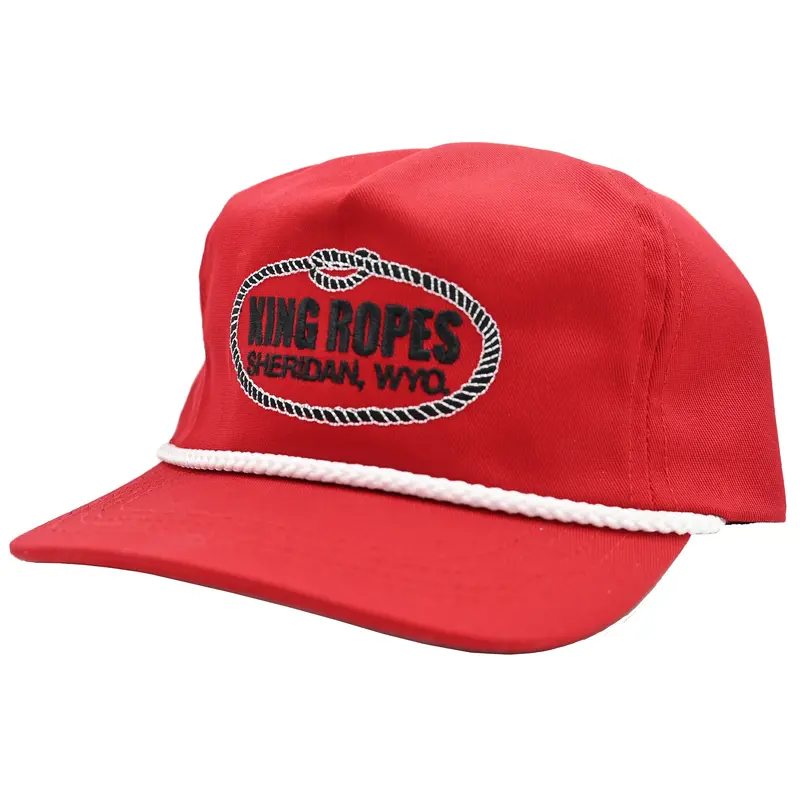 King Ropes Red Golf Cap 1