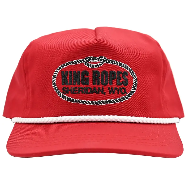King Ropes Red Golf Cap 2