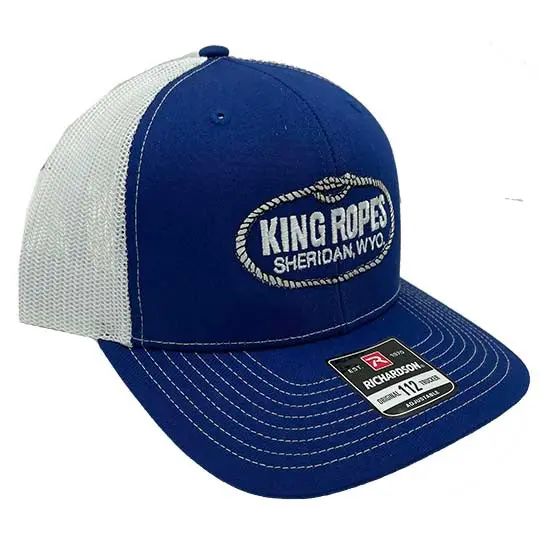 King Ropes Royal Cap With White Mesh 1