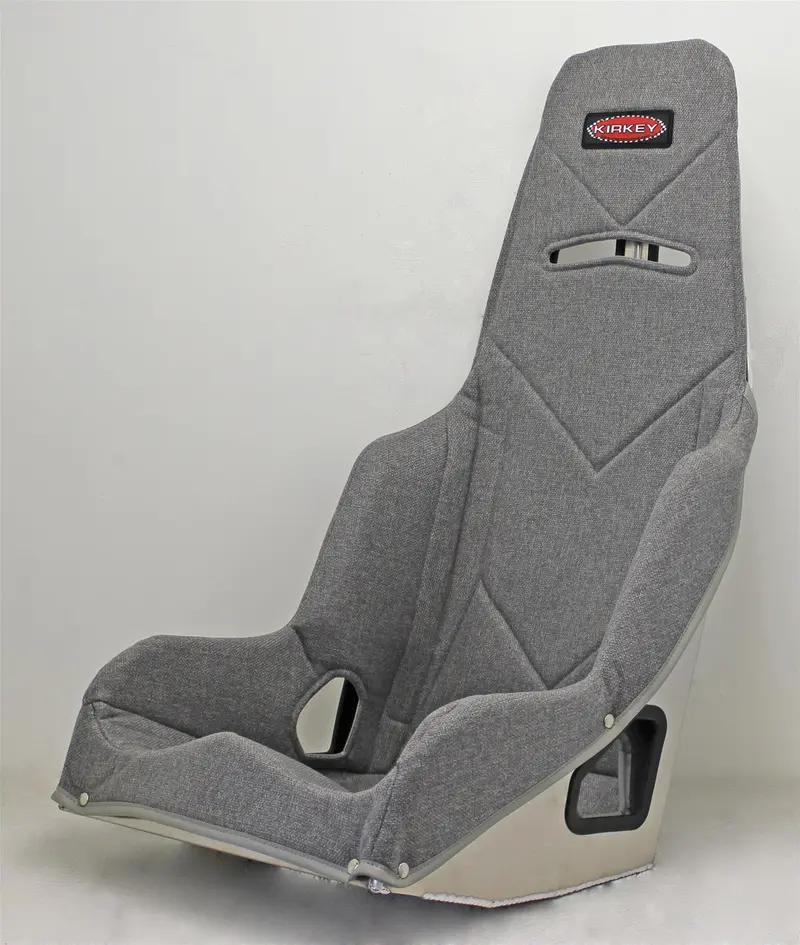 Kirkey Racing Fabrication Seat Cover - 5517017 Grey Tweed - Fits 55170 1