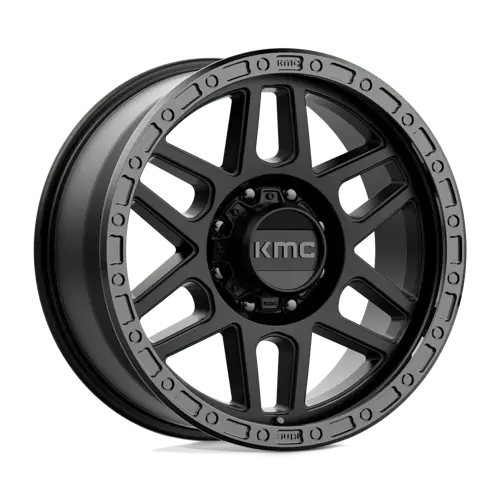 Km544 17X9 8X6.5 S-Blk Gb Lp 18Mm 1
