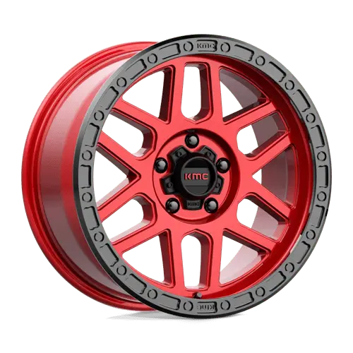 Km544 18X9 5X5.0 C-Red Blk-Lp 18Mm 1