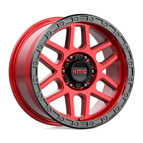 Km544 18X9 6X4.5 C-Red Blk-Lp 18Mm 1
