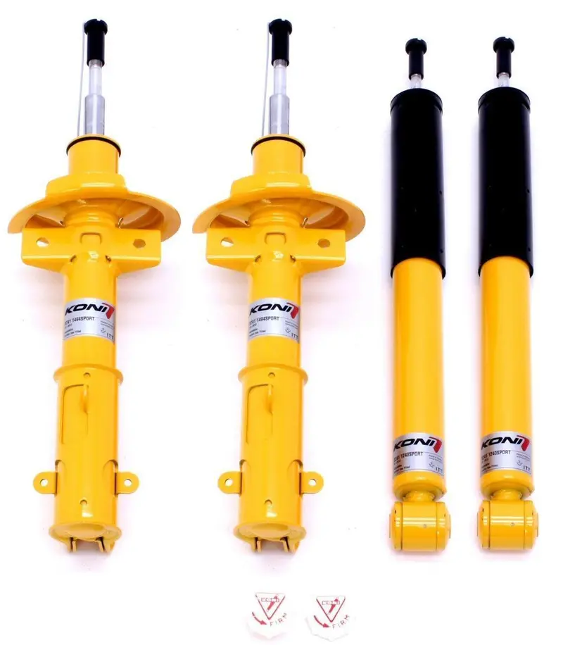 Koni Sport (Yellow) Shock 06-13 Honda Civic Coupe & Sedan- Si/ Dx - Front And Rear 1