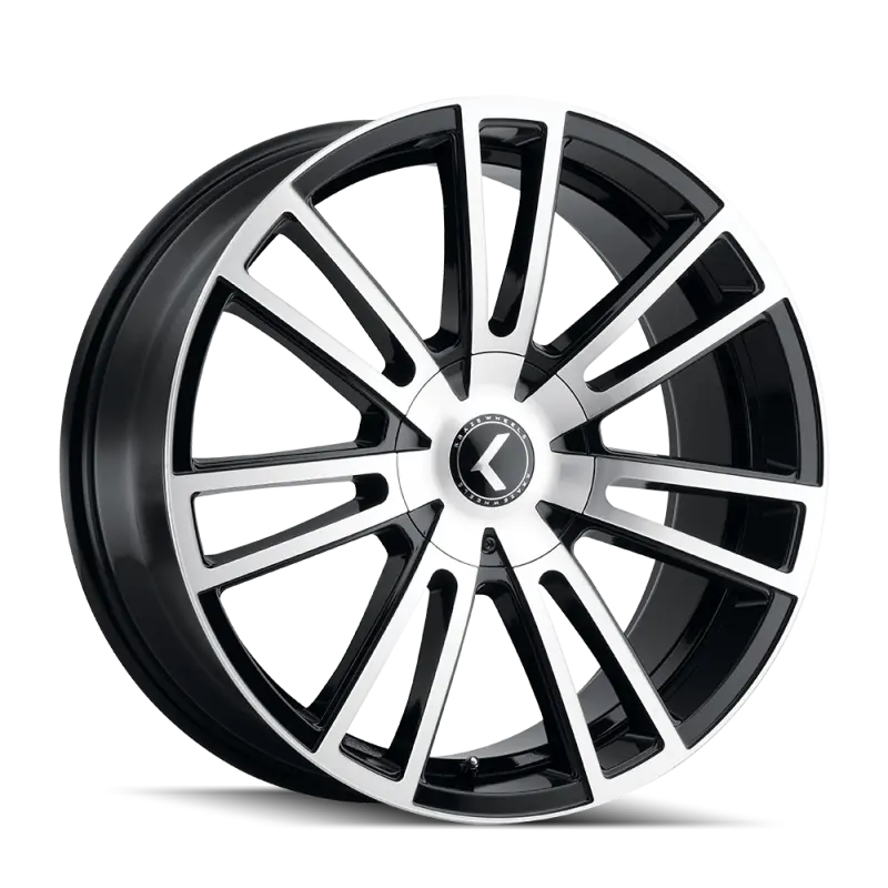 Kraze Kr183 Spectra 20X8.5 / 5X110/127 Bp / 38Mm Offset / 72.62Mm Hub Gloss Black Machined Wheel 1