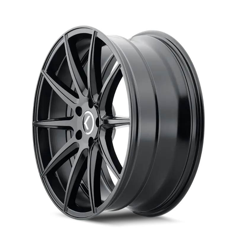 Kraze Kr194 Cosmos 20X8.5 / 5X108 Bp / 38Mm Offset / 63.5Mm Hub Gloss Black Wheel 2