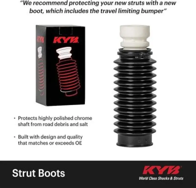 Kyb 16-22 Lexus Rx350 / Rx450h / 17-19 Toyota Highlander Strut Boot - Front 1
