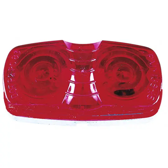 Led Red Oval Clearance Light 1