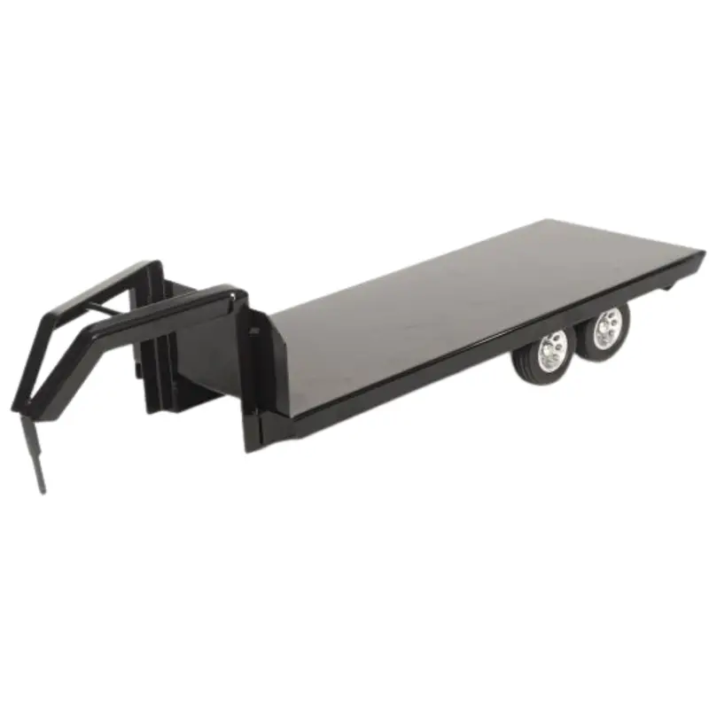 Little Buster Toys Black Gooseneck Flatbed Trailer 2