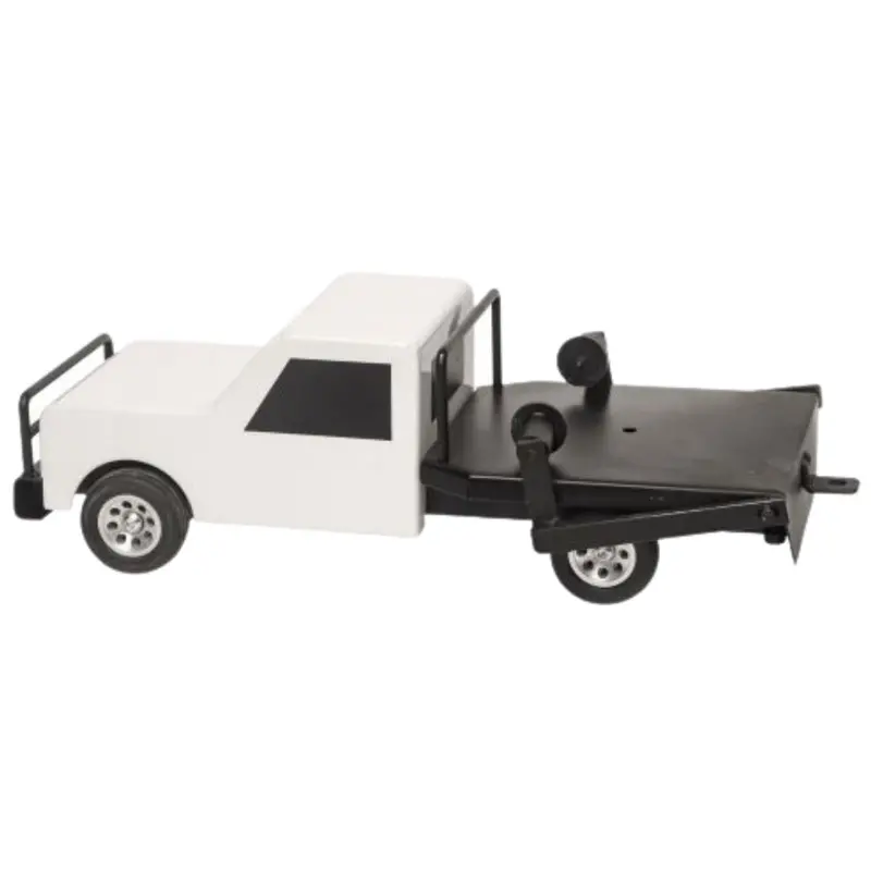 Little Buster Toys White Flatbed Hay Truck 1