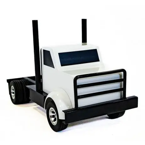 Little Buster Toys White Semi Truck 1