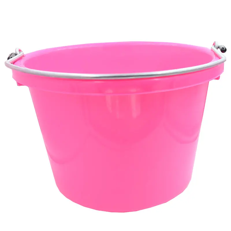 Little Giant 8 Qt Single Round Bucket- Assorted Colors 2