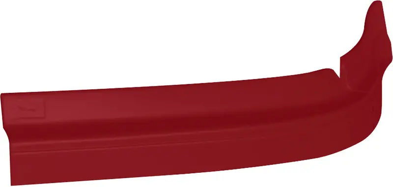 Lower Air Valance For Md3 Dirt Nose Red 1