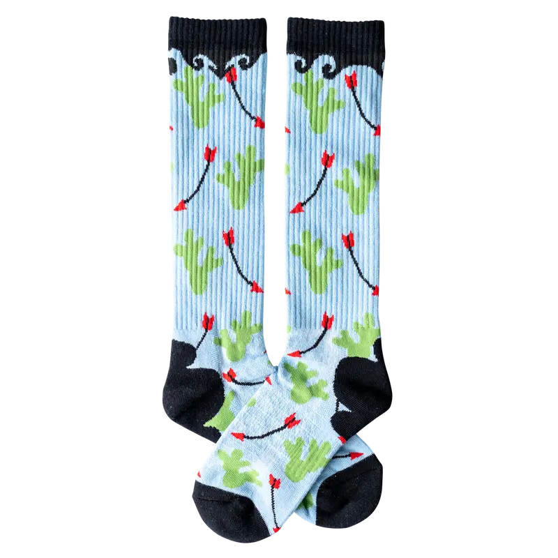 Lucky Chuck Cowboy Compass Western Performance Socks 1