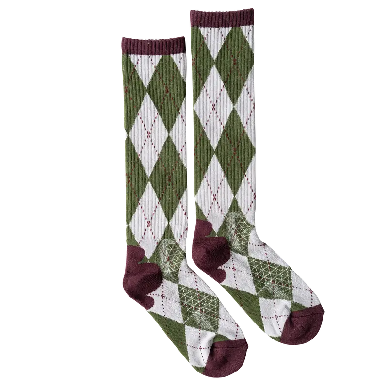Lucky Chuck Ranch Rider Western Performance Socks 2