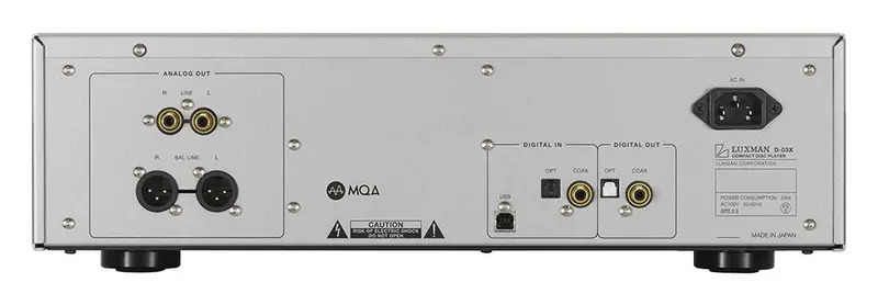 Luxman D-03X Cd Transport/Dac Digital Player With Mqa 2