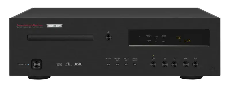 Luxman D-07Xb Sacd Player Dac/Transport Digital Player With Mqa - Limited 'Centennial' Edition Set In Black 1