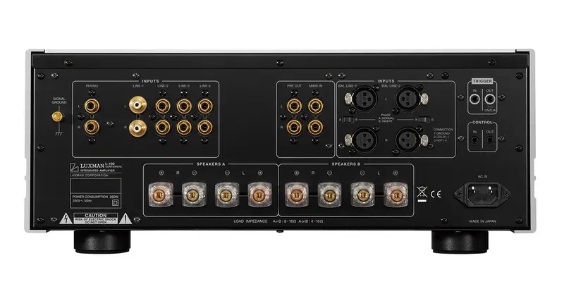 Luxman L-100 Centennial Class A Integrated Amplifier 2