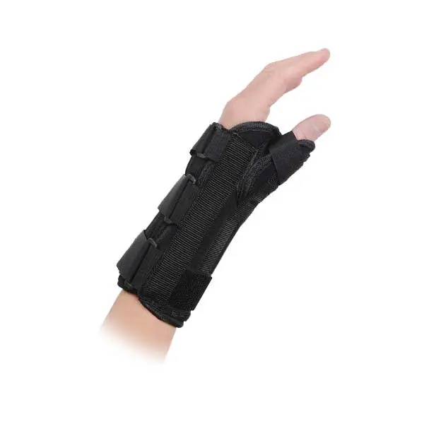 Lycra Lined Wrist Brace With Thumb Spica 1