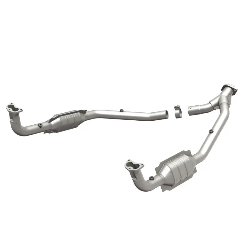 Magnaflow Conv Df 97 Land Rover Defender 90 4.0L Y-Pipe Assy / 96-99 Discovery 4.0L Y-Pipe Assy 1