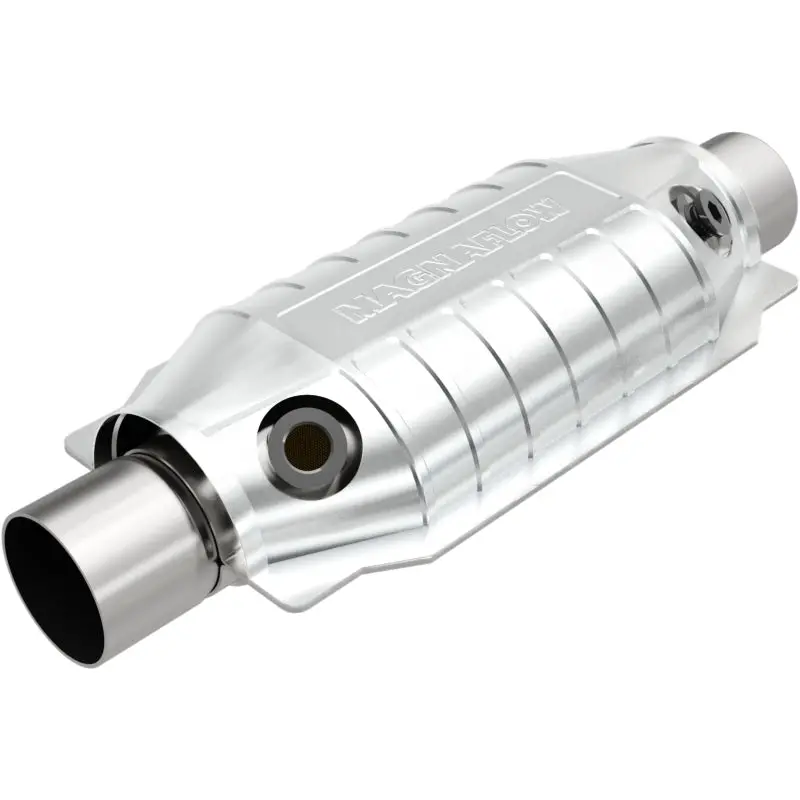 Magnaflow Conv Univ 2 Dual O2 Boss 1