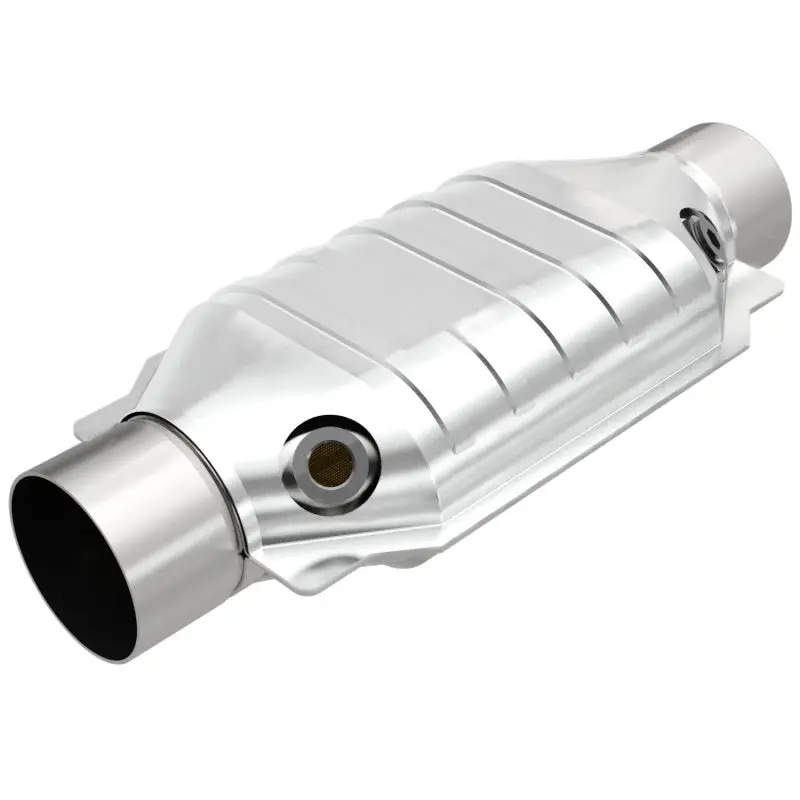 Magnaflow Conv Univ 3 Dual O2 Boss 1