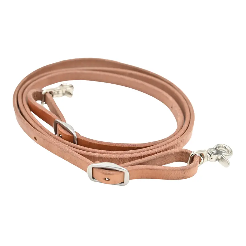 Martin Saddlery 5/8" Harness Leather Roping Reins 1