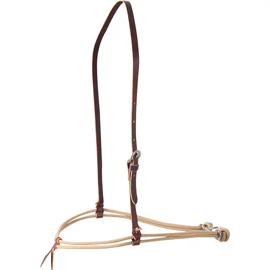 Martin Saddlery Tiedown Double Tan Nylon Rope Noseband 1