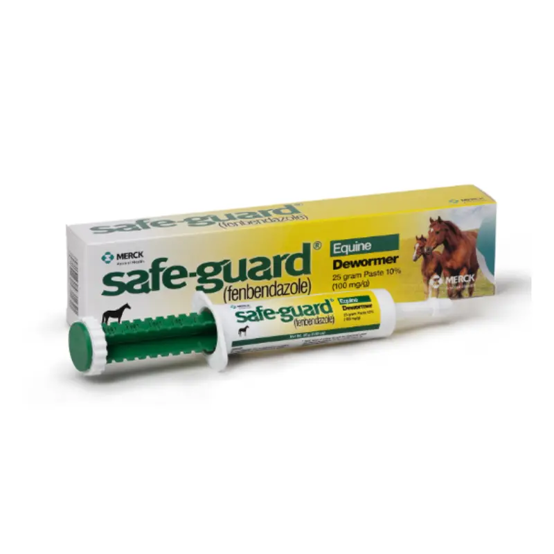 Merck Safe-Guard Dewormer (Fenbendazole) Paste 10% - 25G Tube 1