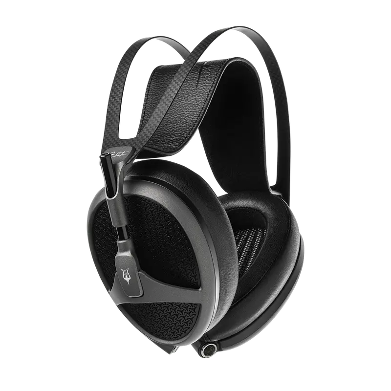 Meze Elite Open-Backed Headphones W/Silver Cable [Limited Bundle With Matching Tungsten Stand] (Available To Demo) 1