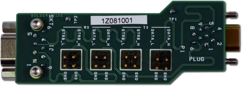 Micro-D9 to SpaceWire Breakout Board (PR-L-SWBOB)