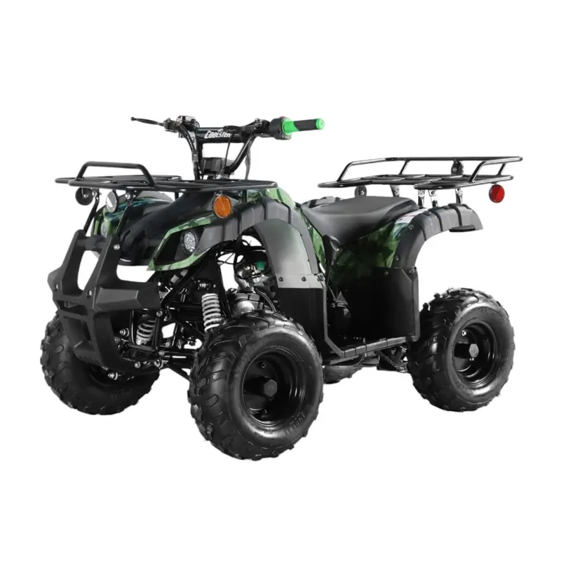 Mini 125Cc Utility Style Atv, Electric Start, Automatic With Reverse, 7-Inch Wheels, Ages 9-12 1