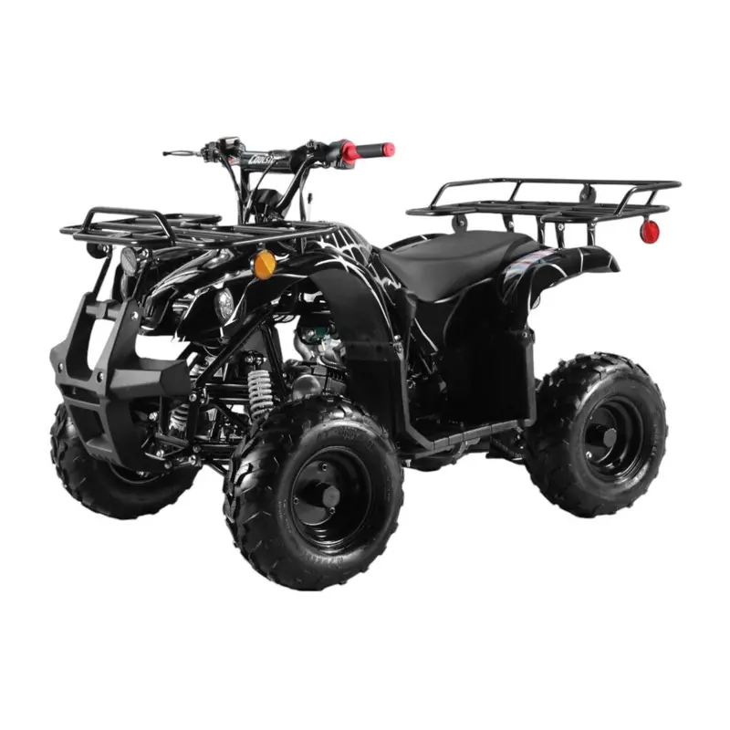 Mini 125Cc Utility Style Atv, Electric Start, Automatic With Reverse, 7-Inch Wheels, Ages 9-12 3