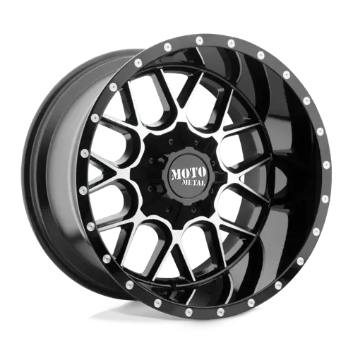 Mo986 22X12 5X5.0/5.5 G-Blk Mach -44Mm 1