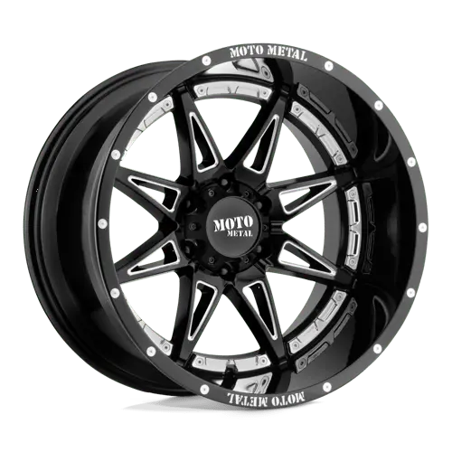 Mo993 18X8.5 5X5.0 G-Blk Mill 18Mm 1