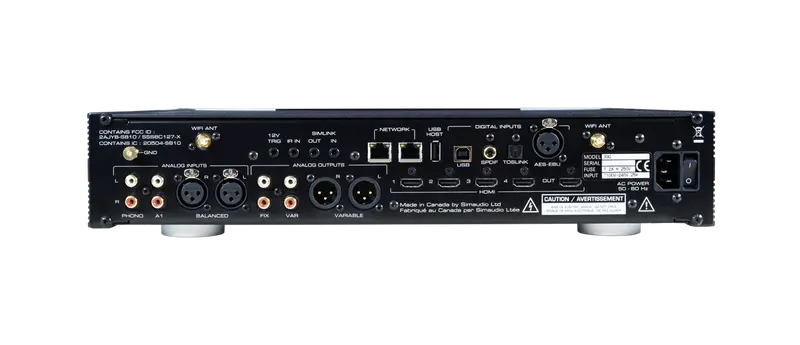 Moon By Simaudio 390 Preamplifier And Streamer (Available To Demo) 4