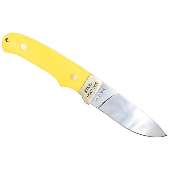 Moore Maker Drop Point Hunter Knife With Sheath- 8 1/4" 2