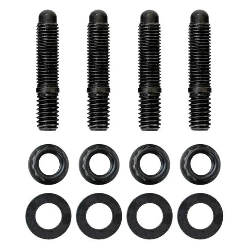 Moroso 5/16In-24 X 1.625In Long 12-Point Nuts Carburetor Stud Kit 1